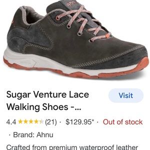 Ahnu Leather Waterproof Walking Shoes From REI